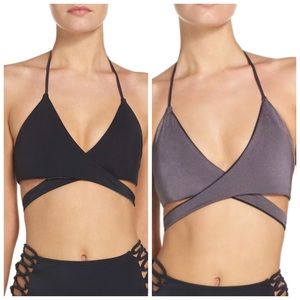 Leith Reversible Wrap Bikini Top